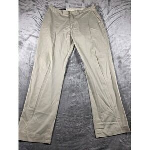 Polo Ralph Lauren 38x34 Prospect‎ Pant Chino Basic Sand Flat Front Khakis